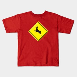 Rudolph Crossing Kids T-Shirt